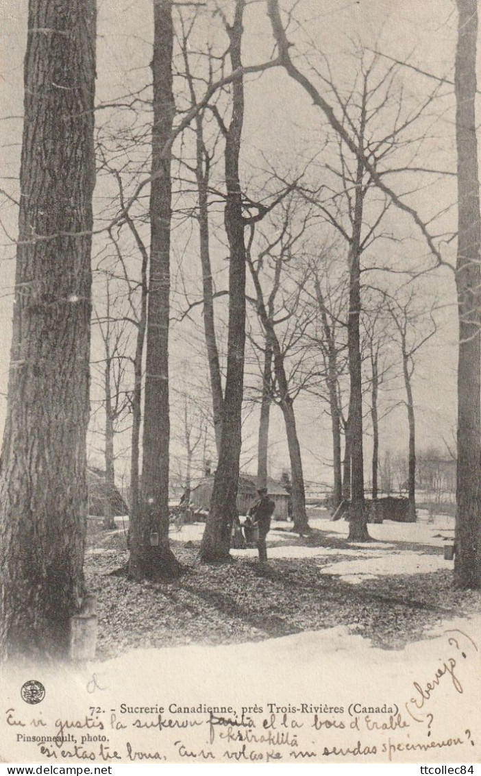 CPA-CANADA-TROIS RIVIERES-Sucrerie canadienne
