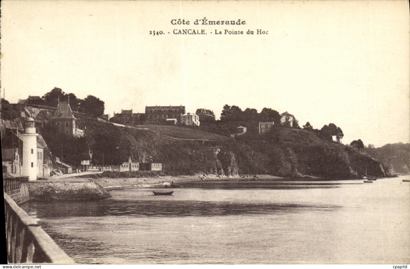 CPA Cancale La Ponite du Hoc