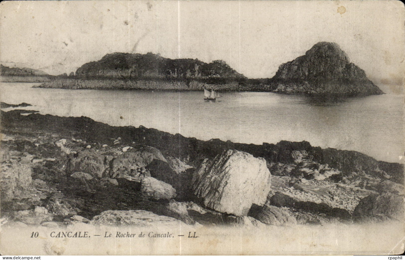 CPA Cancale Le Rocher de Cancale