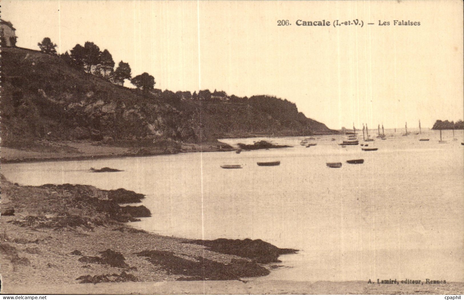CPA Cancale Les Falaises