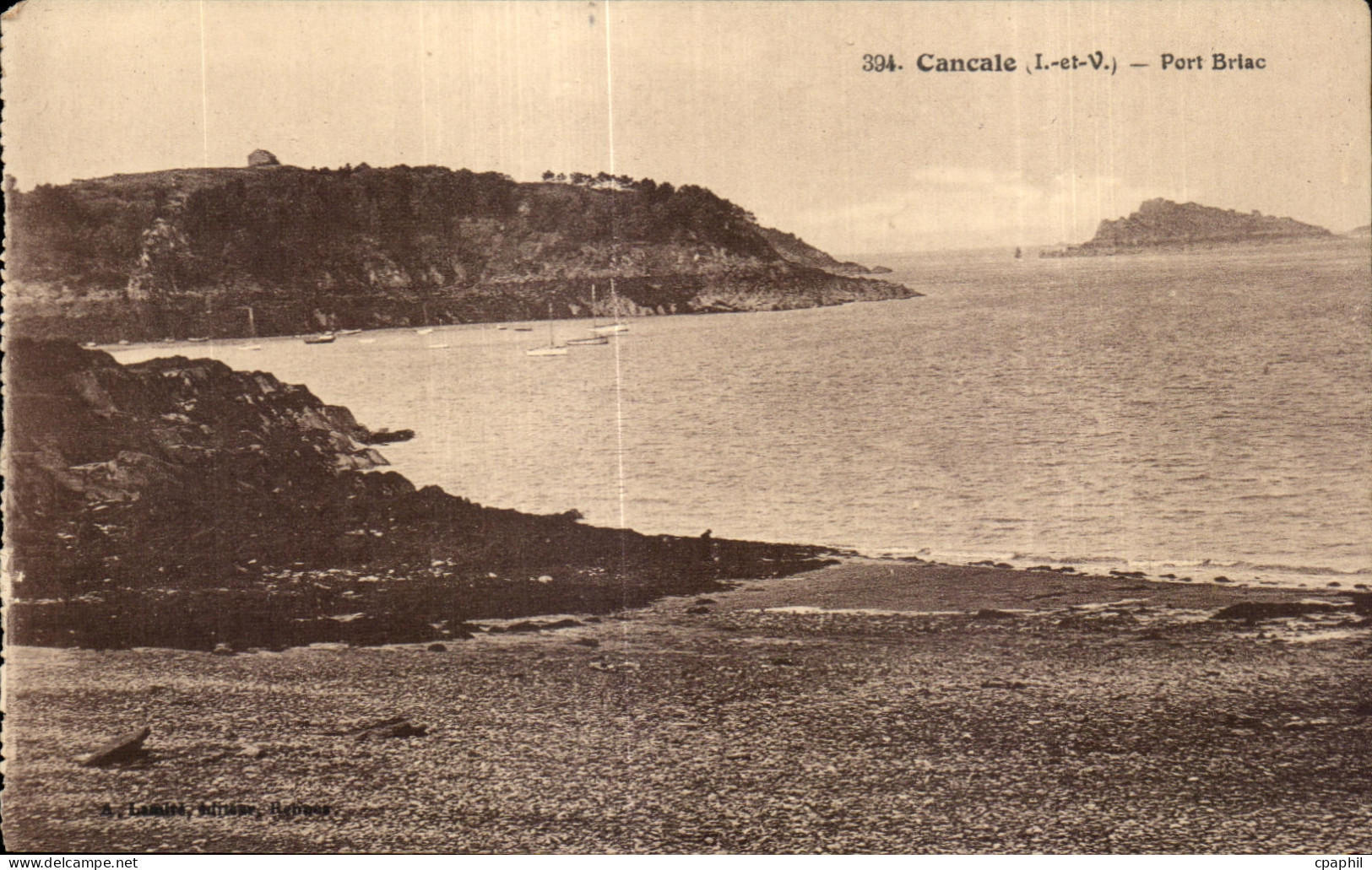 CPA Cancale Port Briac