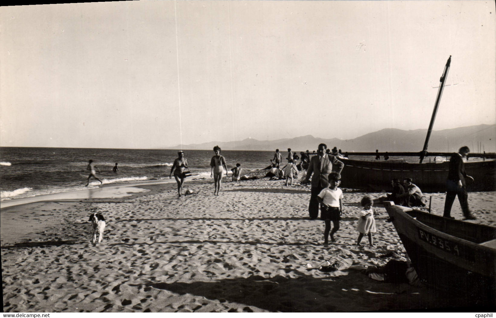 CPA Canet la Plage