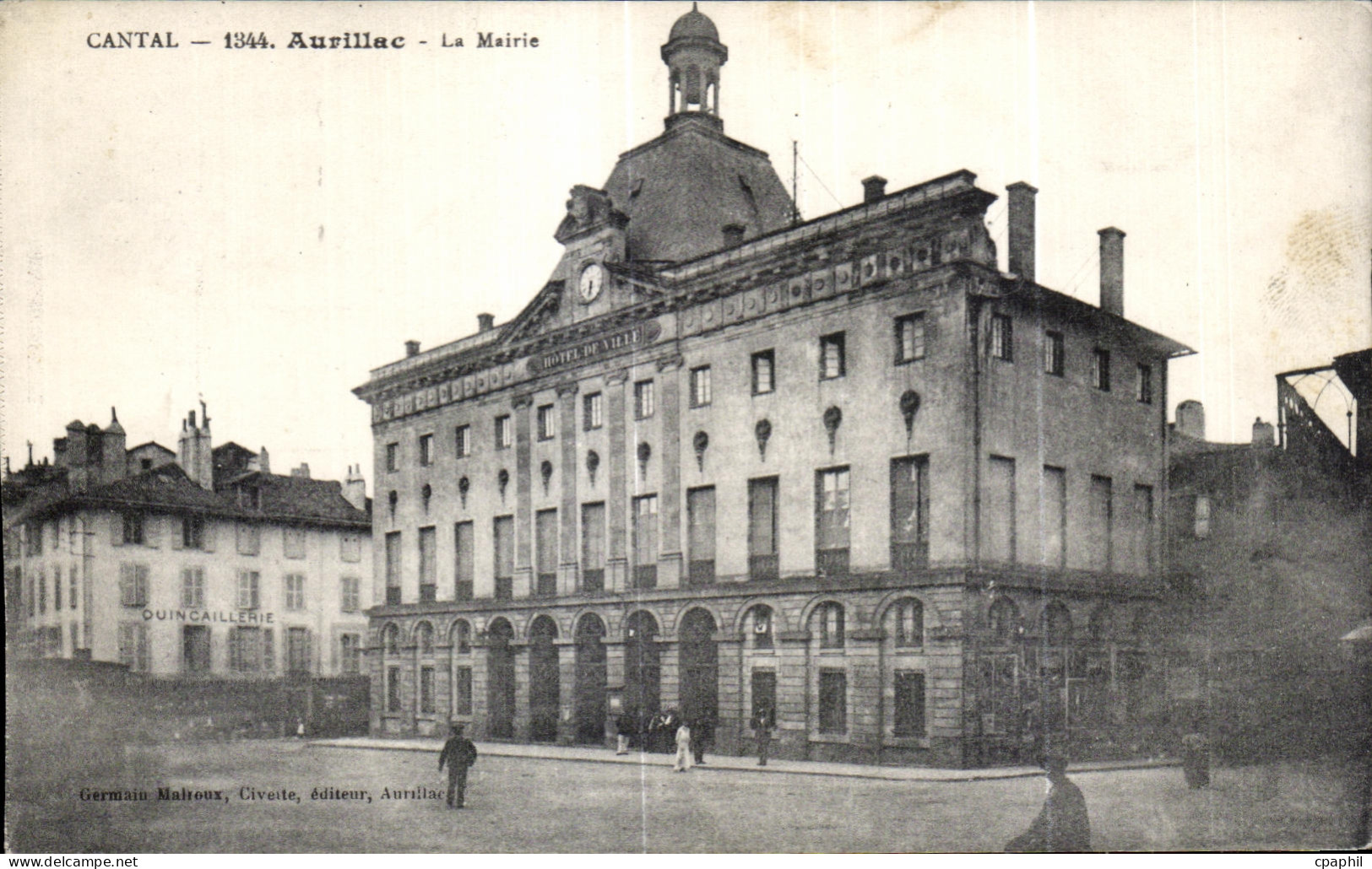 CPA Cantal Aurillac La Mairie