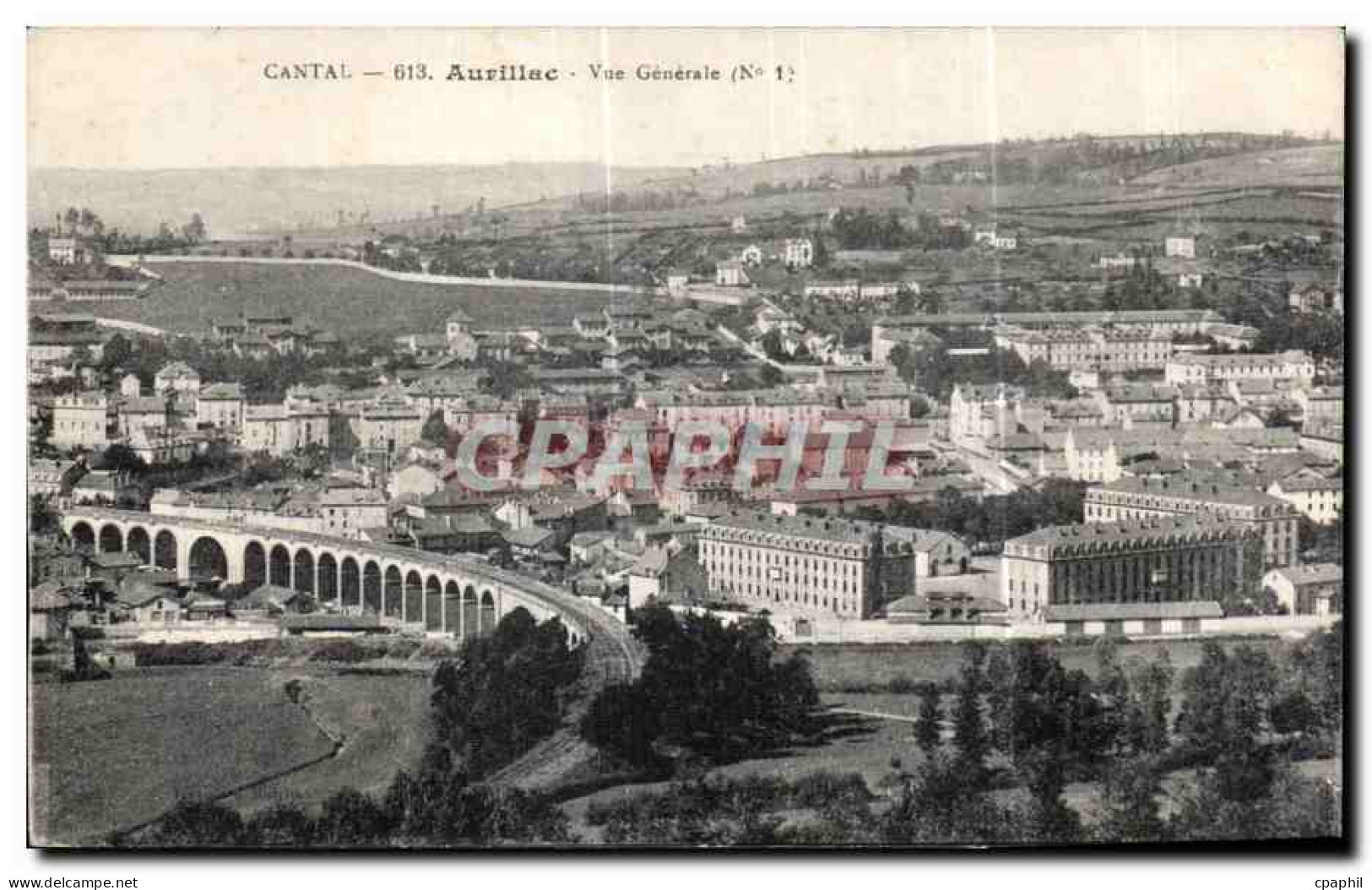 CPA Cantal Aurillac Vue Generale