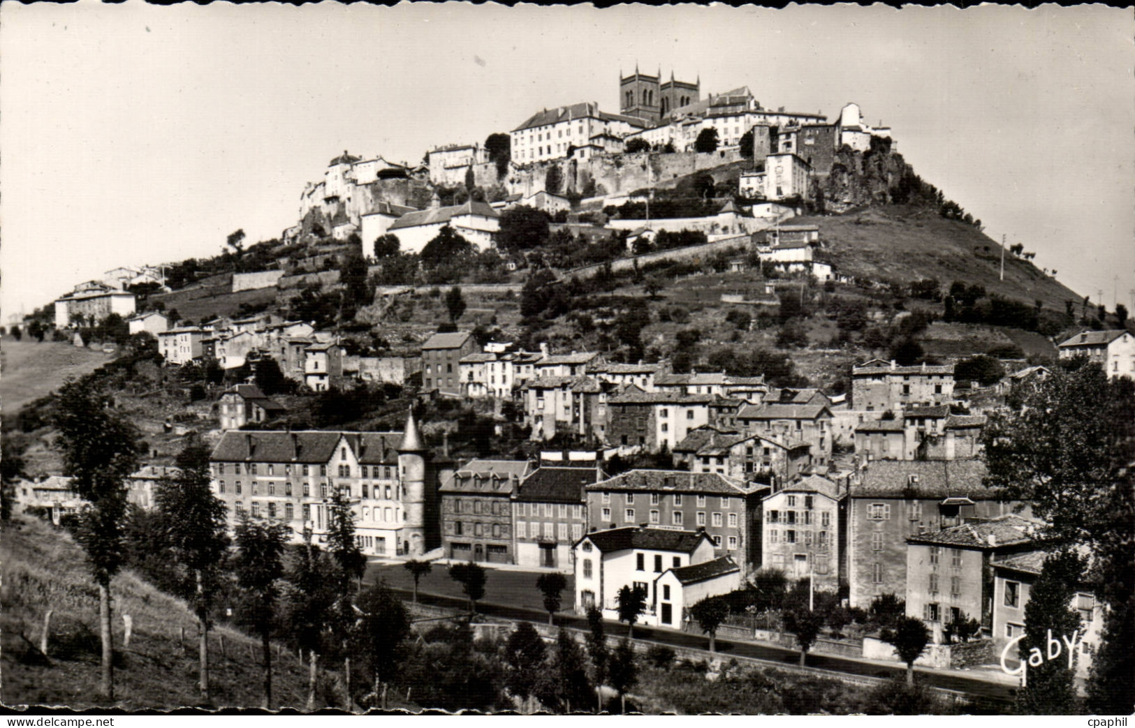 CPA Cantal Saint Flour Vue d'ensemble