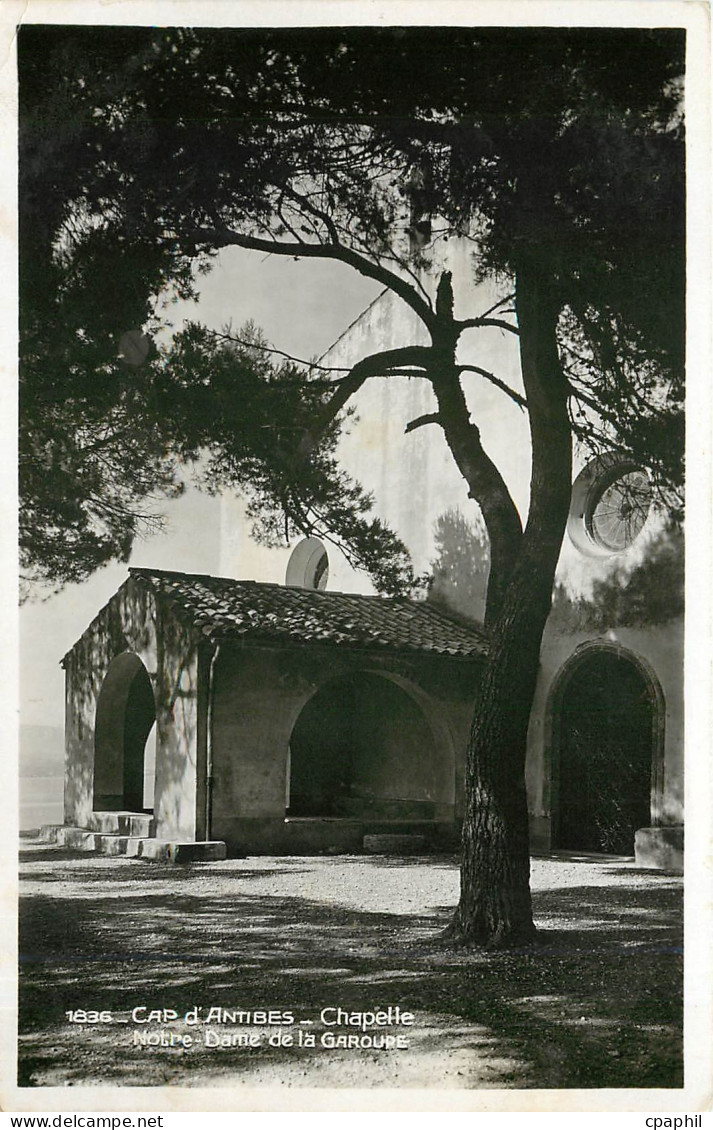 CPA Cap d'Antibes Chapelle Notre Dame de la Garoupe