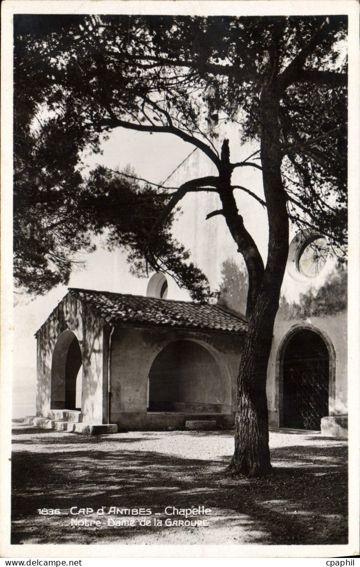 CPA Cap d'Antibes chapelle Notre Dame de la Garoupe