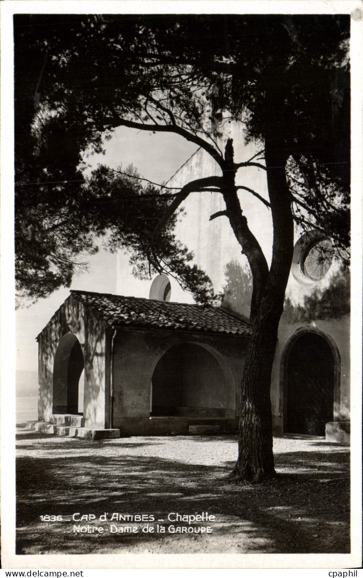 CPA Cap d'Antibes Chapelle Notre Dame De La Garoupe