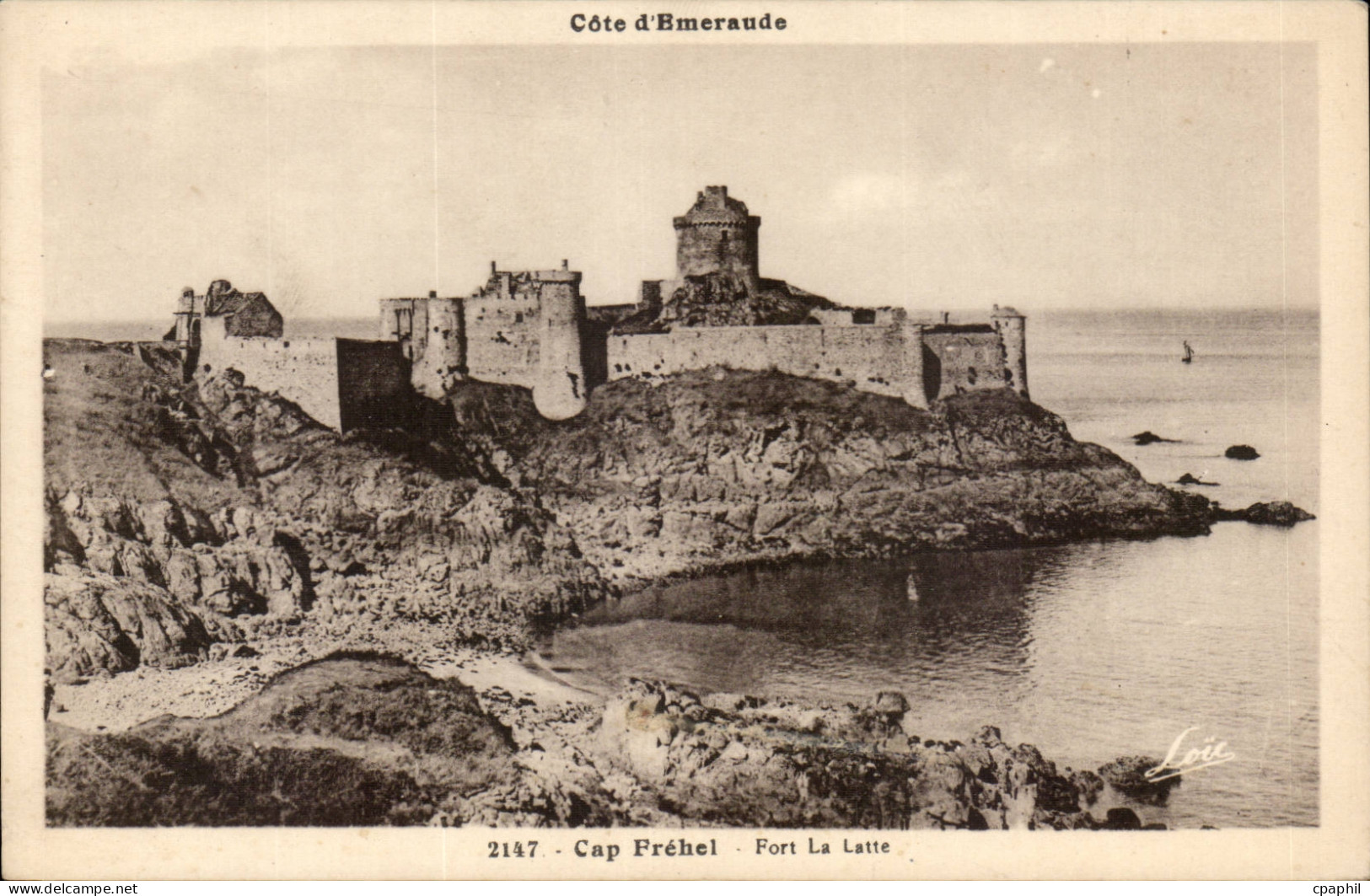 CPA Cap Frehel Fort de la Latte