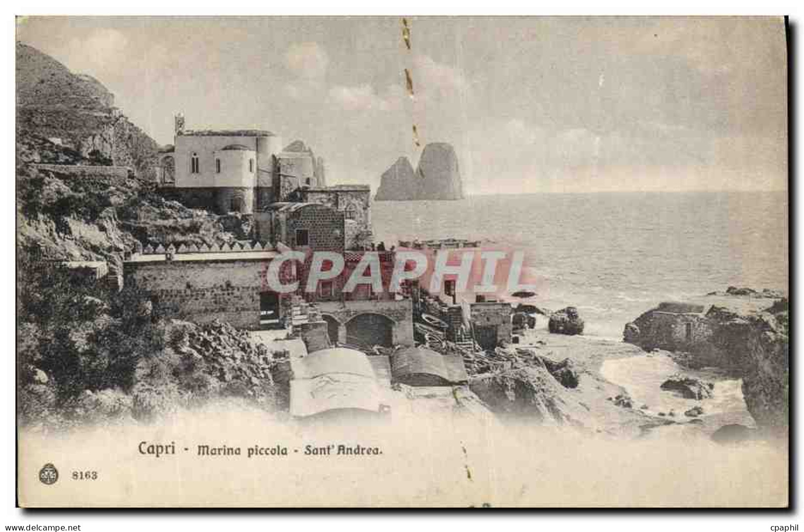 CPA Capri Marina Piccola Sant Andrea