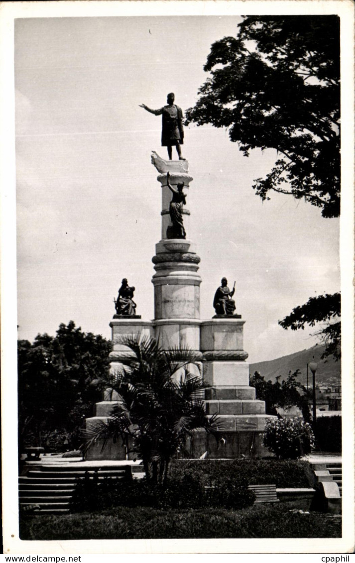 CPA Caracas Venezuela Monument Colombus