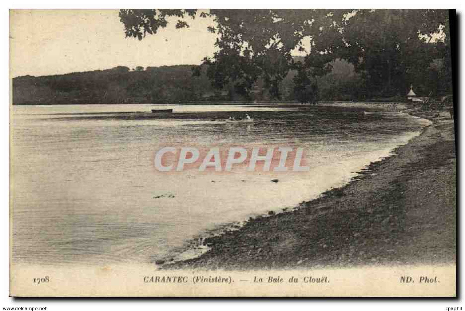CPA Carantec La Baie du Clouel