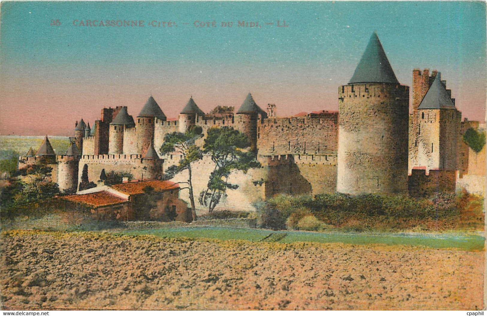 CPA Carcassonne cite