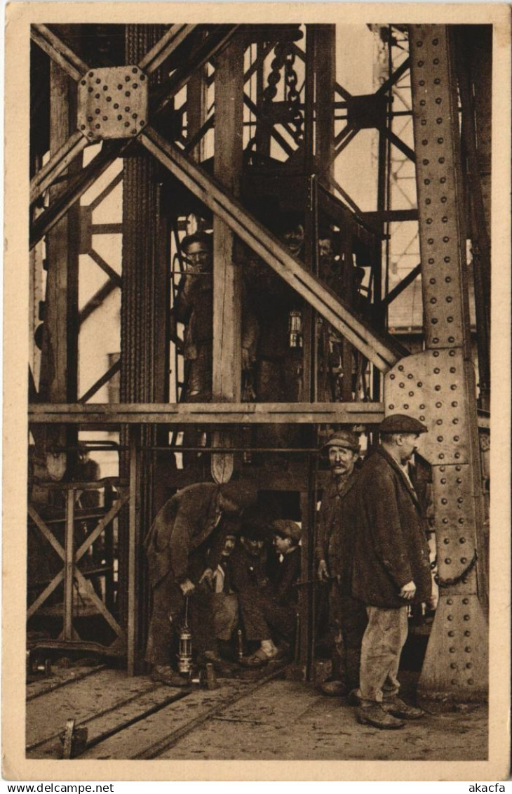 CPA CARMAUX Mines de Carmaux - La Remontee du Personnel (1087432)