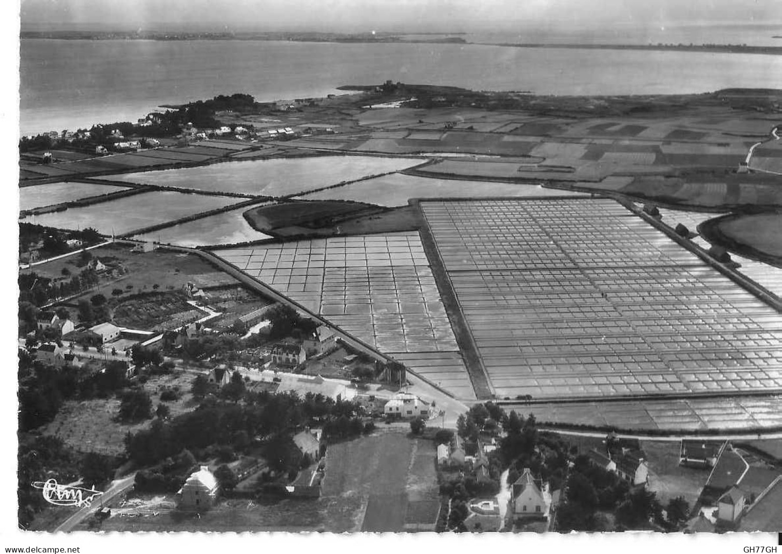 CPA CARNAC MARAIS SALANTS -non circulée