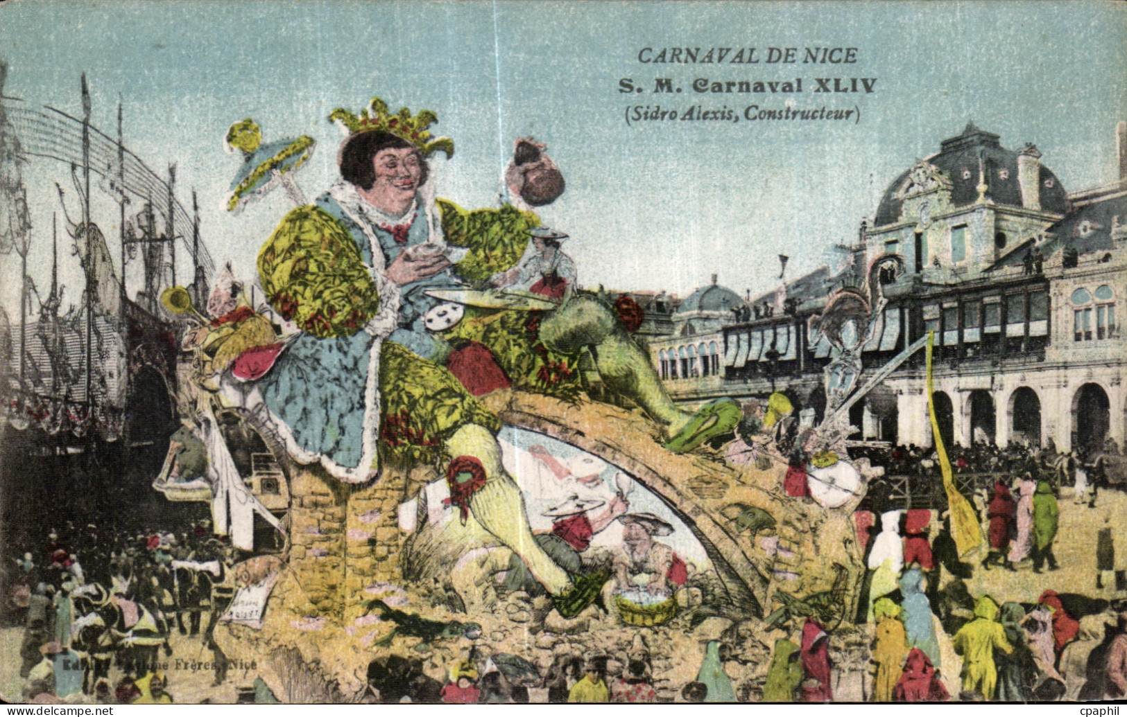 CPA Carnaval De Nice Carnaval XLIV (Sidro Aiexis Constructure)