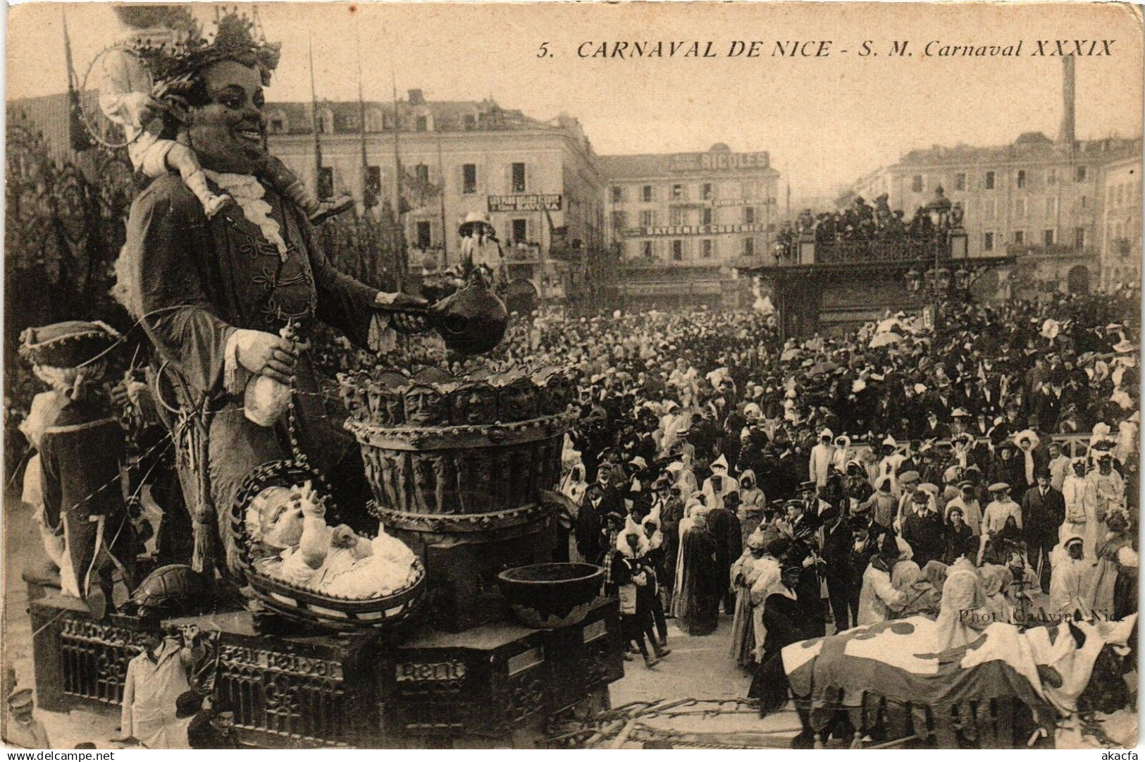 CPA Carnaval de NICE - S.M. Carnaval XXXIX (203556)