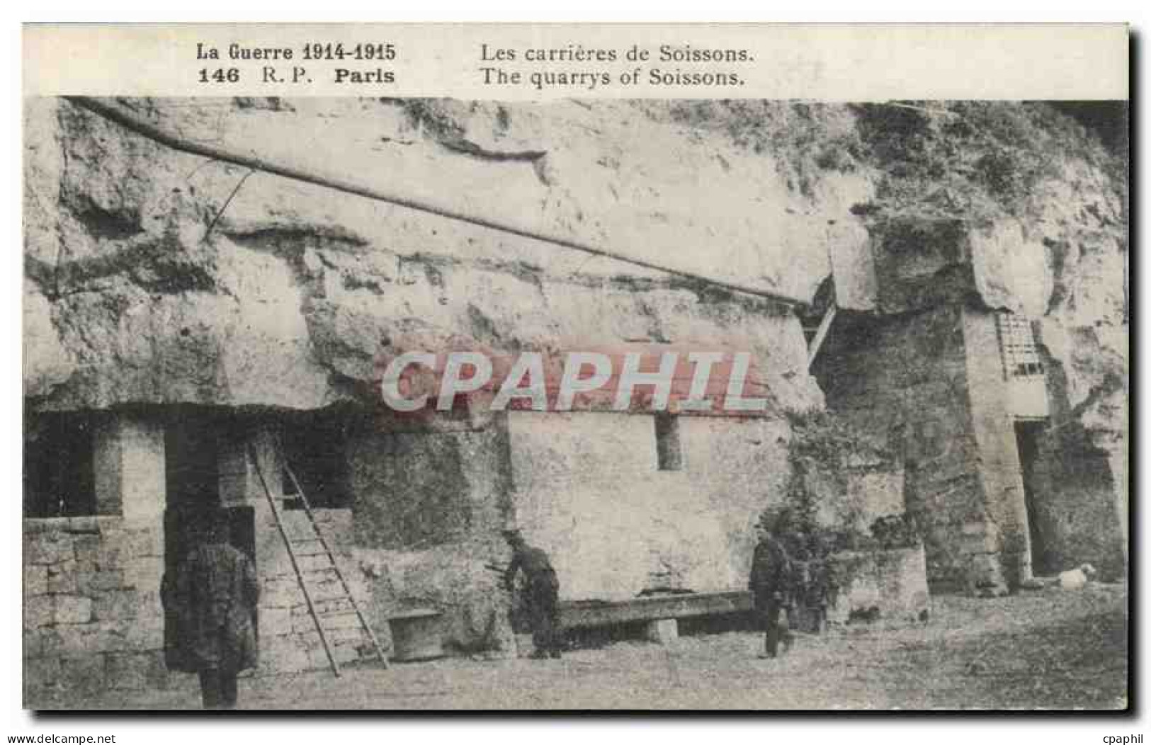 CPA Carrieres de Soissons