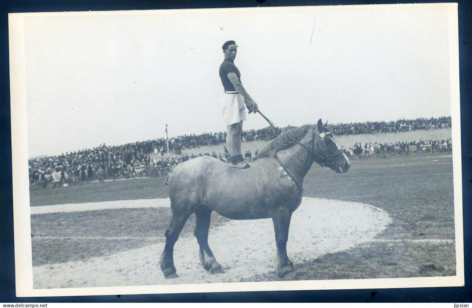 cpa carte photo du 29 photographe Yan de la Fosse David Landerneau    STEP38