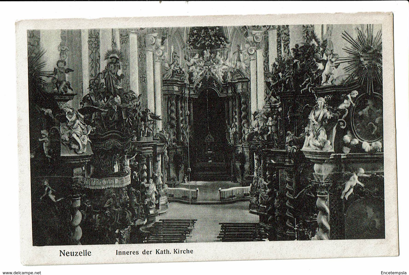 CPA - Carte Postale -  Allemagne-Neuzelle inneres der Kath. Kirche -VM150