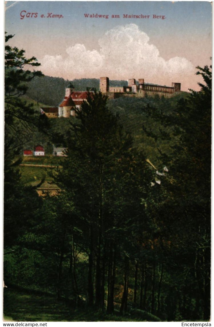 CPA  Carte Postale  Autriche Gars am Kamp  Waldweg am Mairscher Berg 1919 VM105012