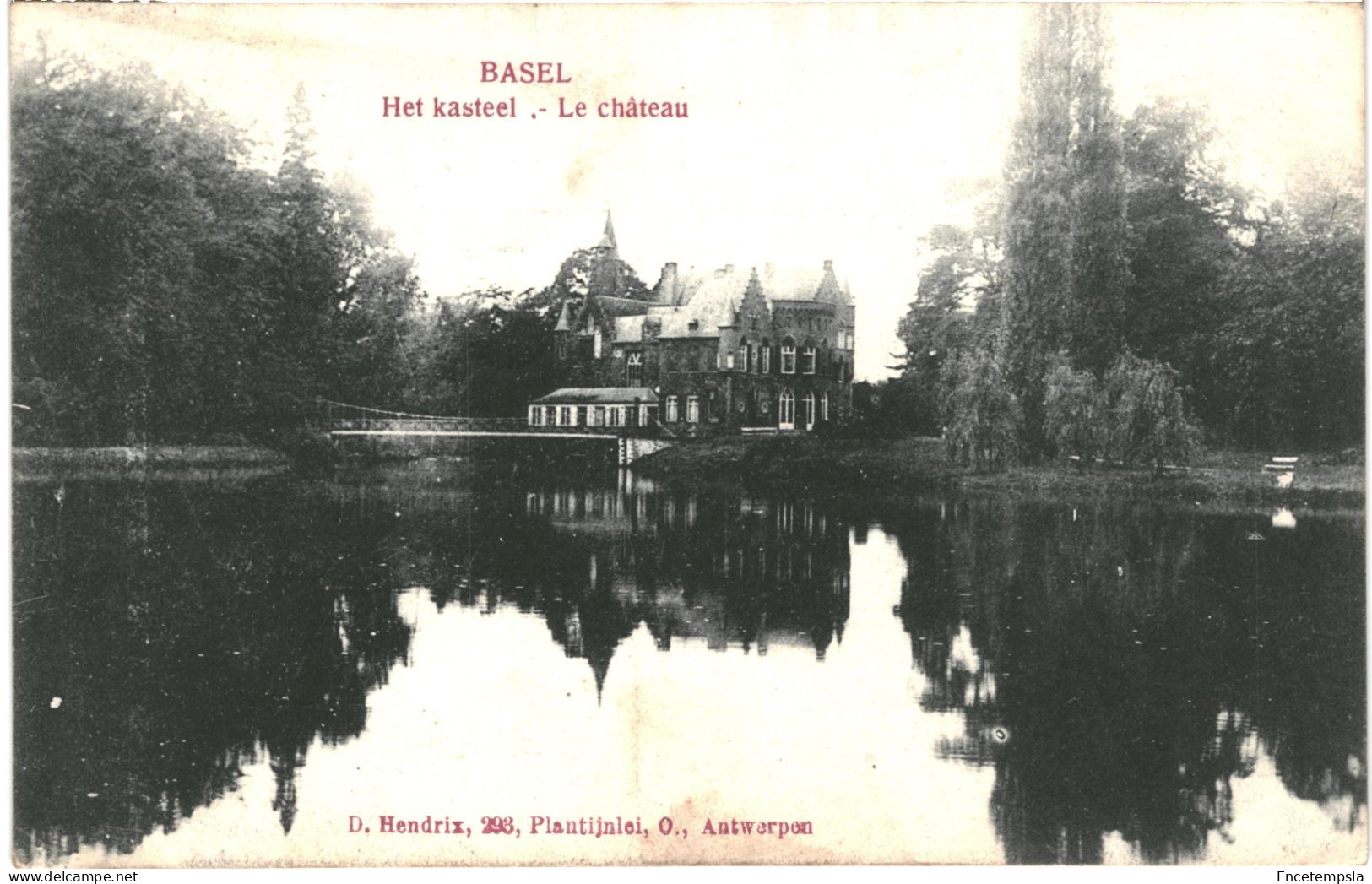 CPA  Carte Postale Belgique Bazel Le Château 1908 VM75416