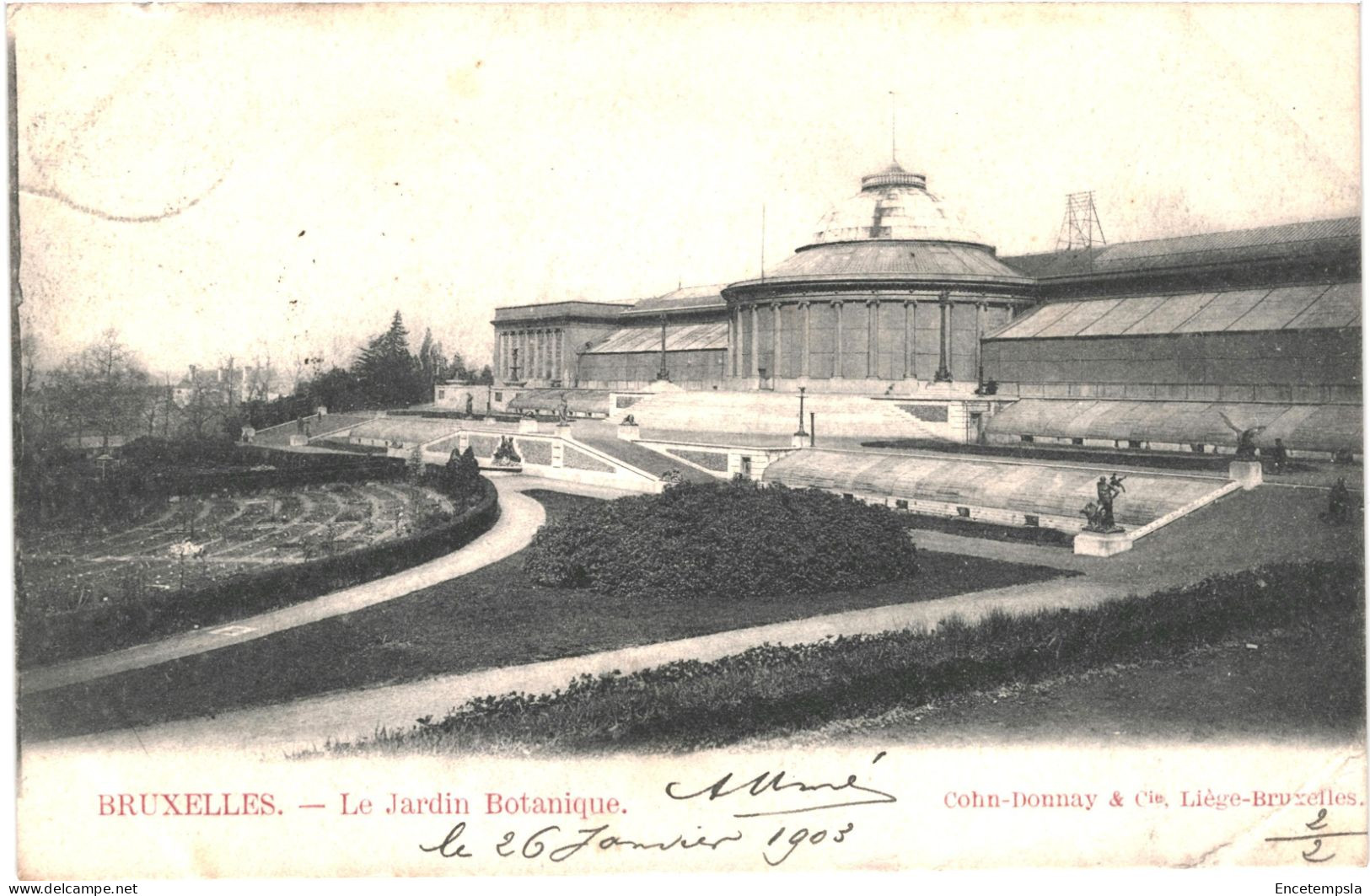 CPA Carte Postale Belgique Belgique Bruxelles Jardin Botanique 1903 VM78839