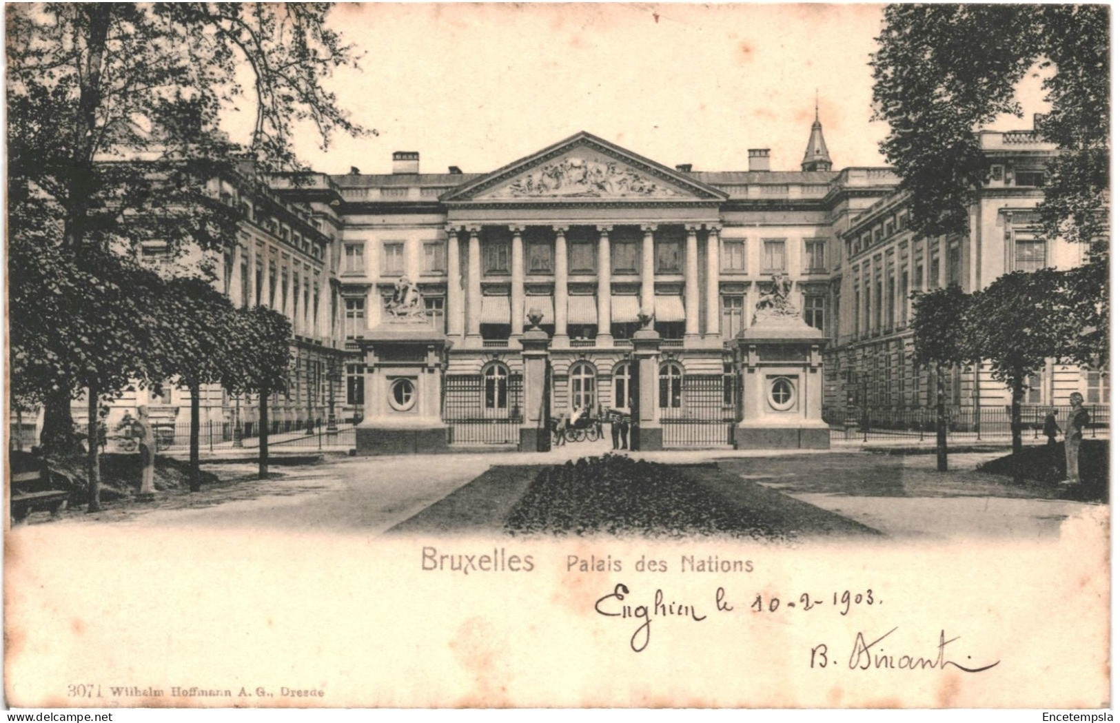 CPA Carte Postale Belgique Belgique Bruxelles Palais des Nations 1903  VM78835