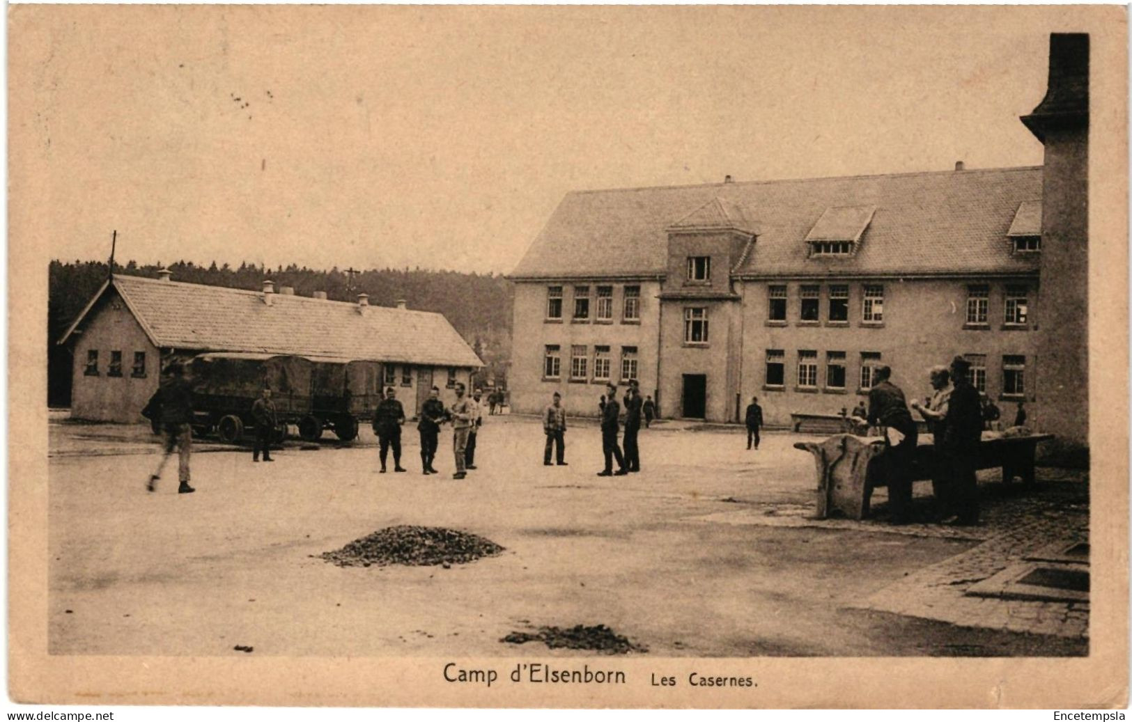 CPA Carte Postale  Belgique Camp d' Elsenborn  Les casernes 1924 VM102940