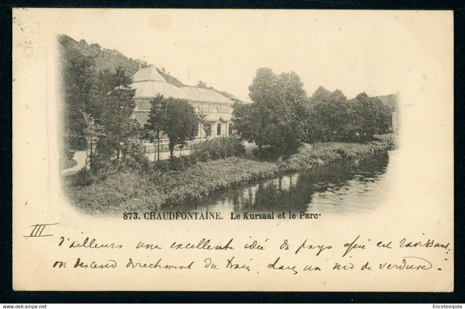 CPA - Carte Postale - Belgique - Chaudfontaine - Le Kursaal et le Parc (CP20963)