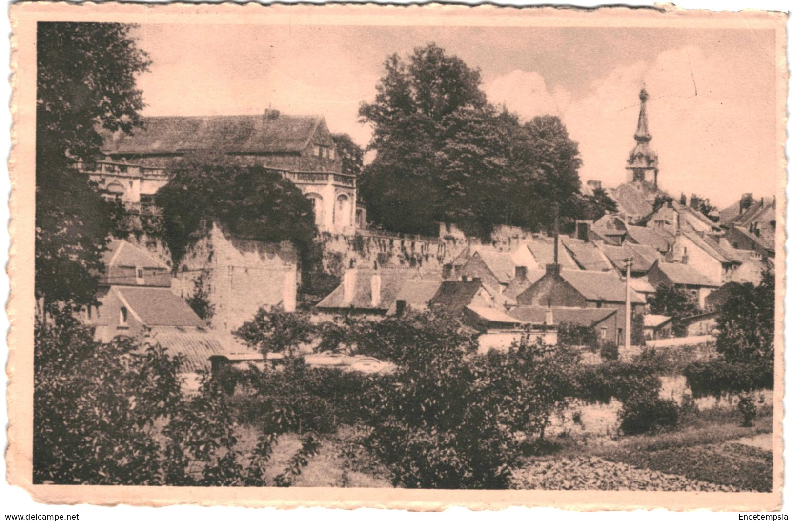 CPA Carte Postale  Belgique Chimay  Pensionnat de l'Athénée Royal Vue panorama Chimay VM92381ok