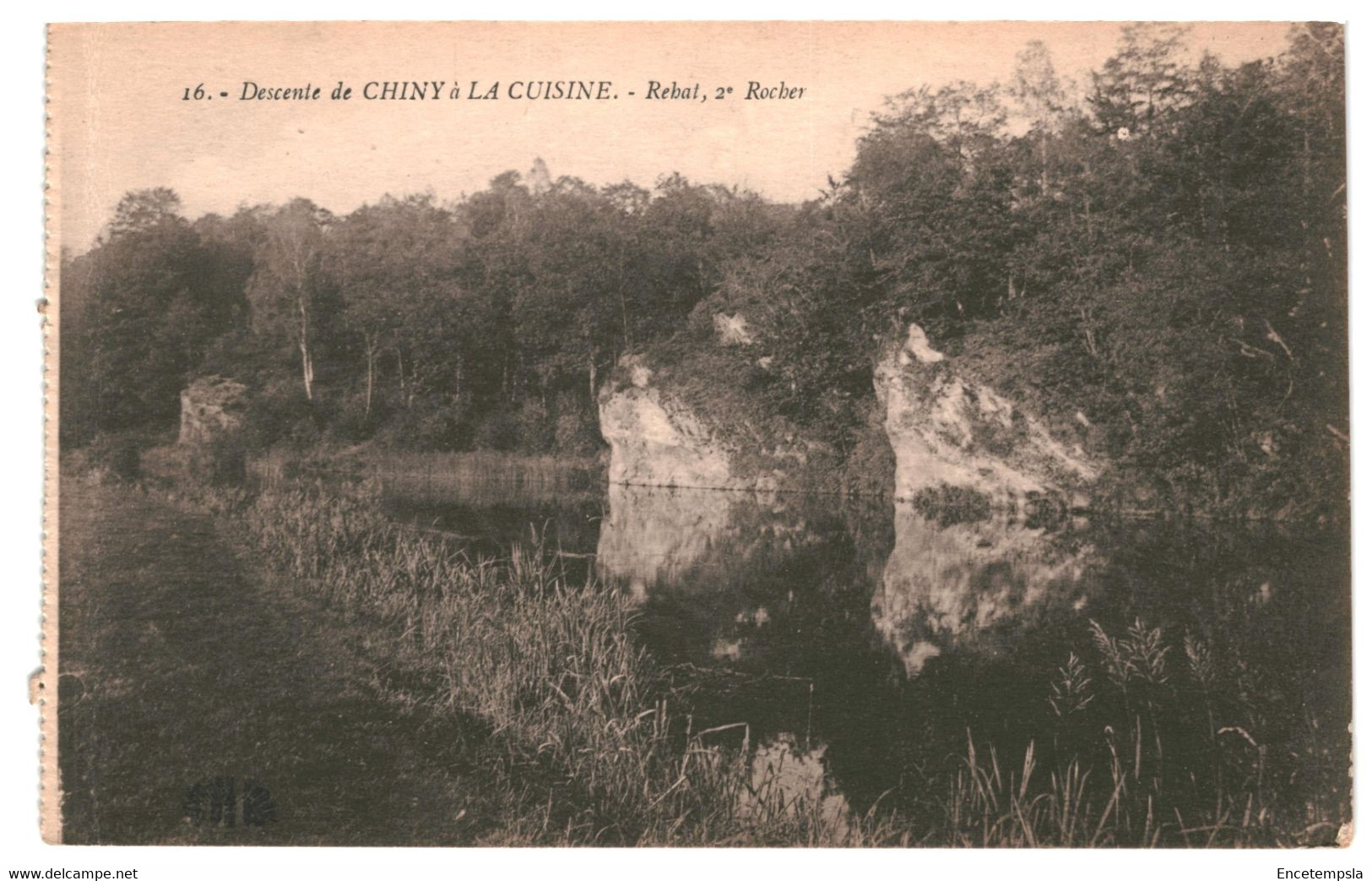 CPA - Carte postale -Belgique-Chiny-Descente de Chiny à La Cuisine Rebat Rocher   -VM35362