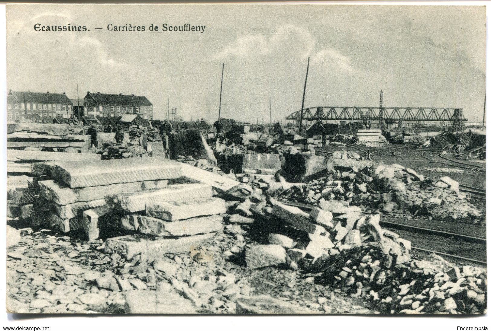CPA - Carte postale - Belgique - Ecaussinnes - Carrières de Scouffleny (DO17109)