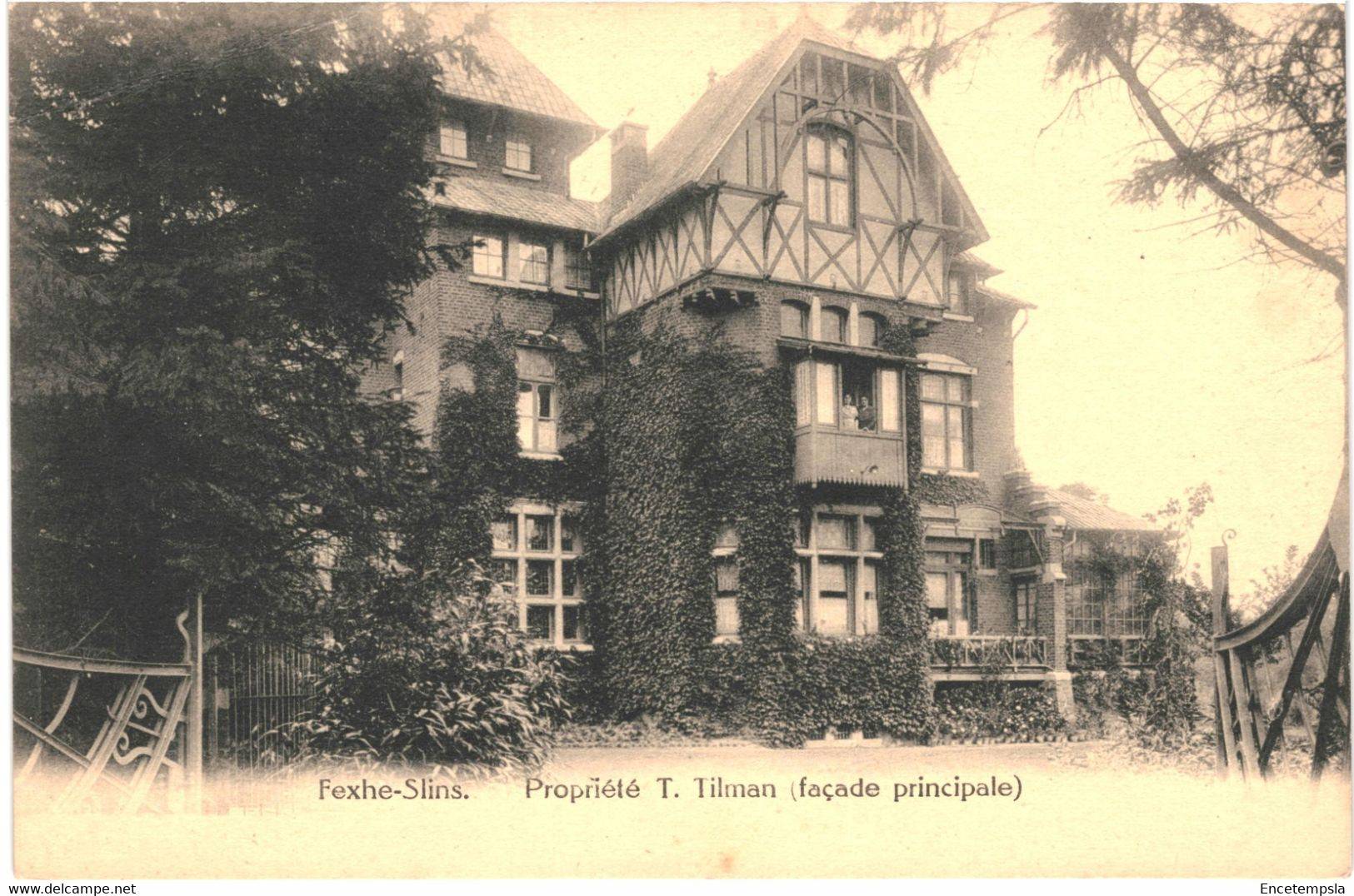 CPA Carte Postale  Belgique  Fexhe-Slins  Propriété de T. Tilman Façade principale VM58252