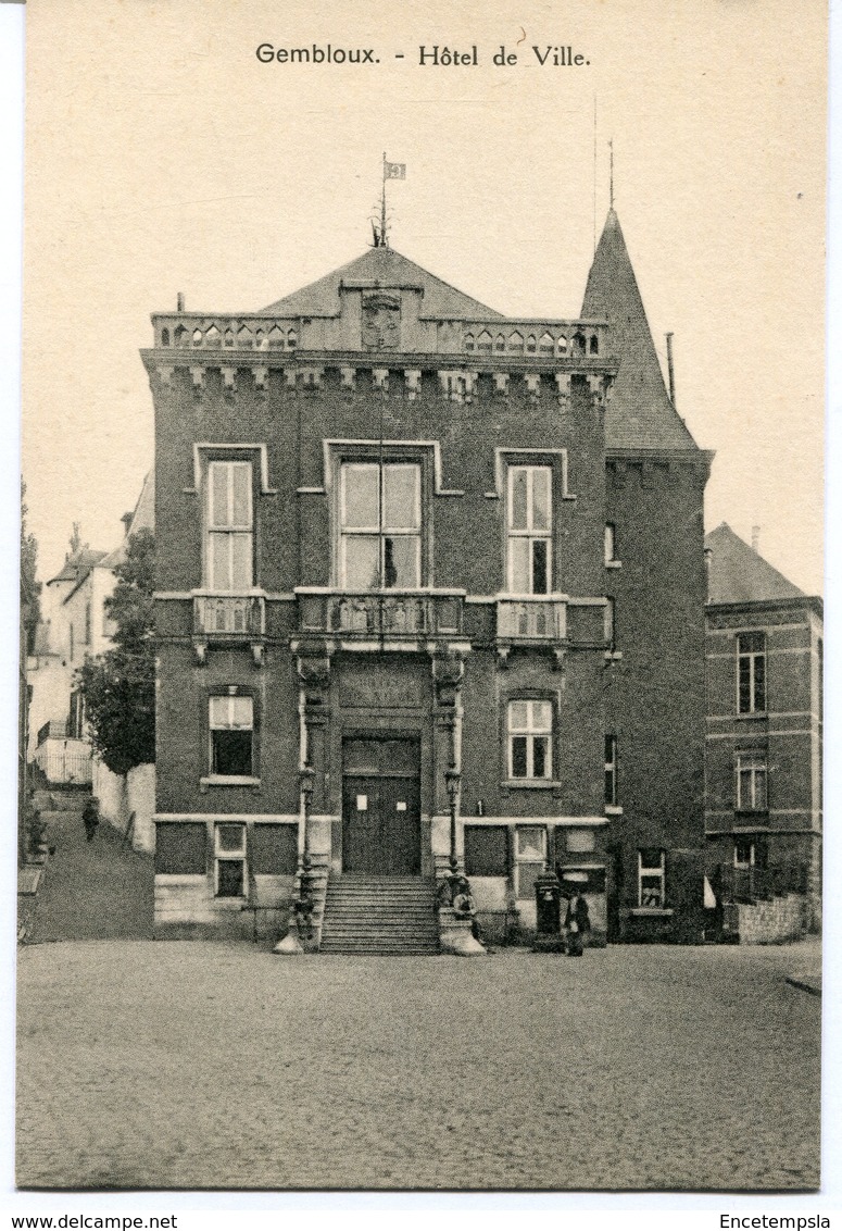CPA - Carte Postale - Belgique - Gembloux - Hôtel de Ville ( SVM11954 )