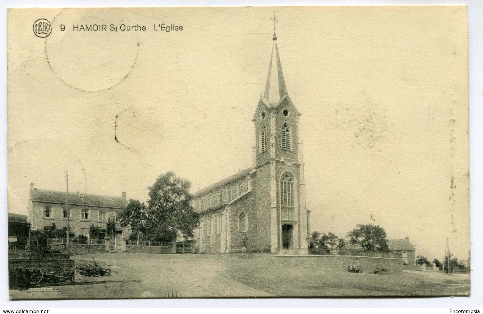 CPA - Carte Postale - Belgique - Hamoir - L'Eglise - 1923 (WB12920)