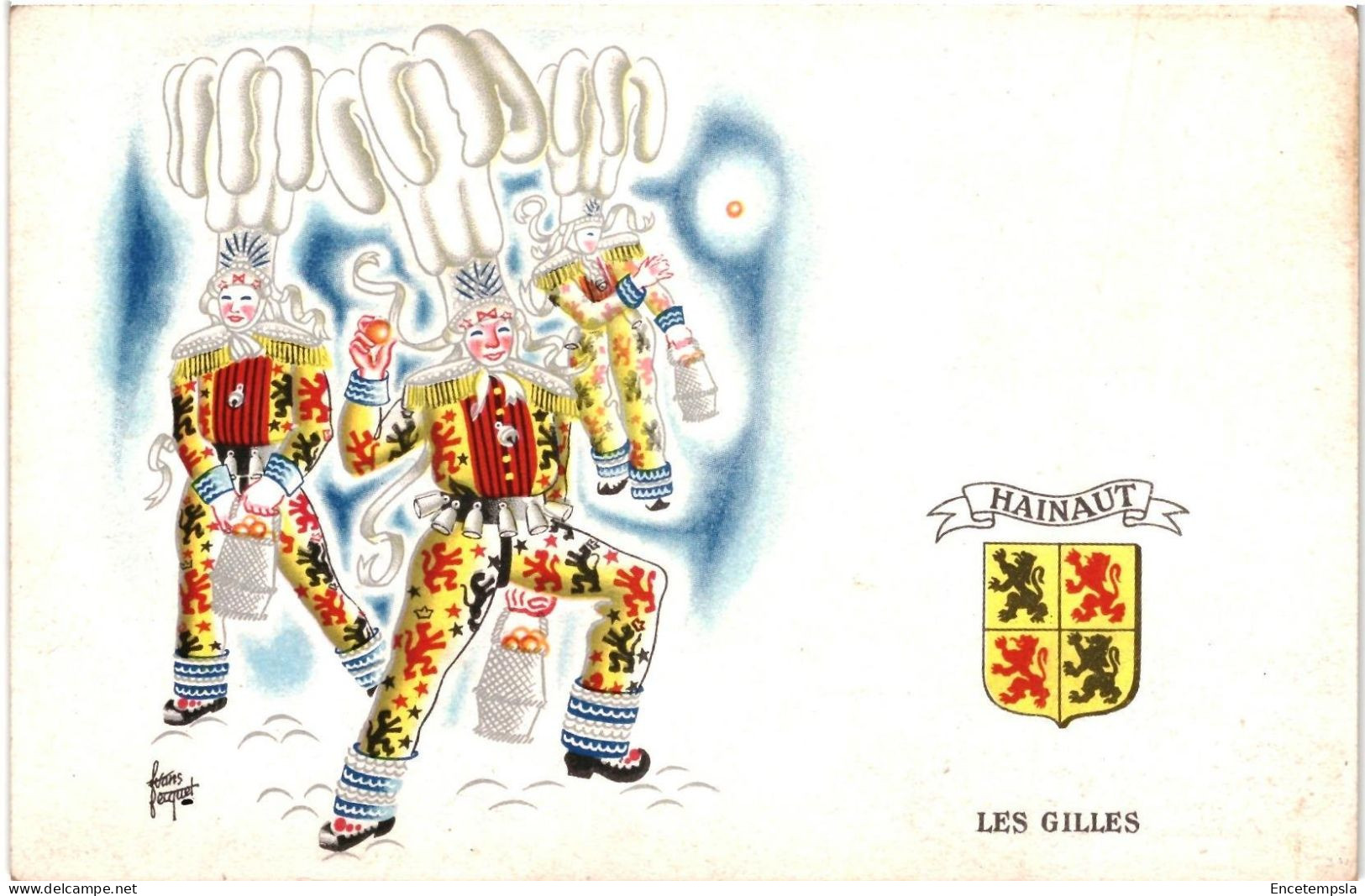 CPA Carte Postale Belgique  La Belgique Folklorique  Les Gilles   VM103143