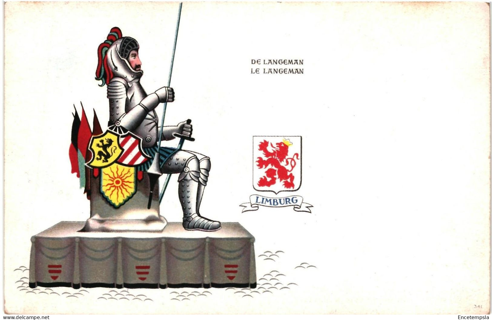 CPA Carte Postale Belgique  La Belgique Folklorique Limbourg de Langeman     VM103148