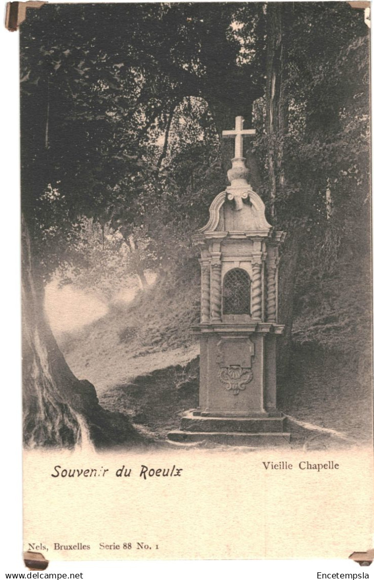 CPA Carte Postale  Belgique Le Roeulx Souvenir du Roeulx Vieille chapelle début 1900 VM92904