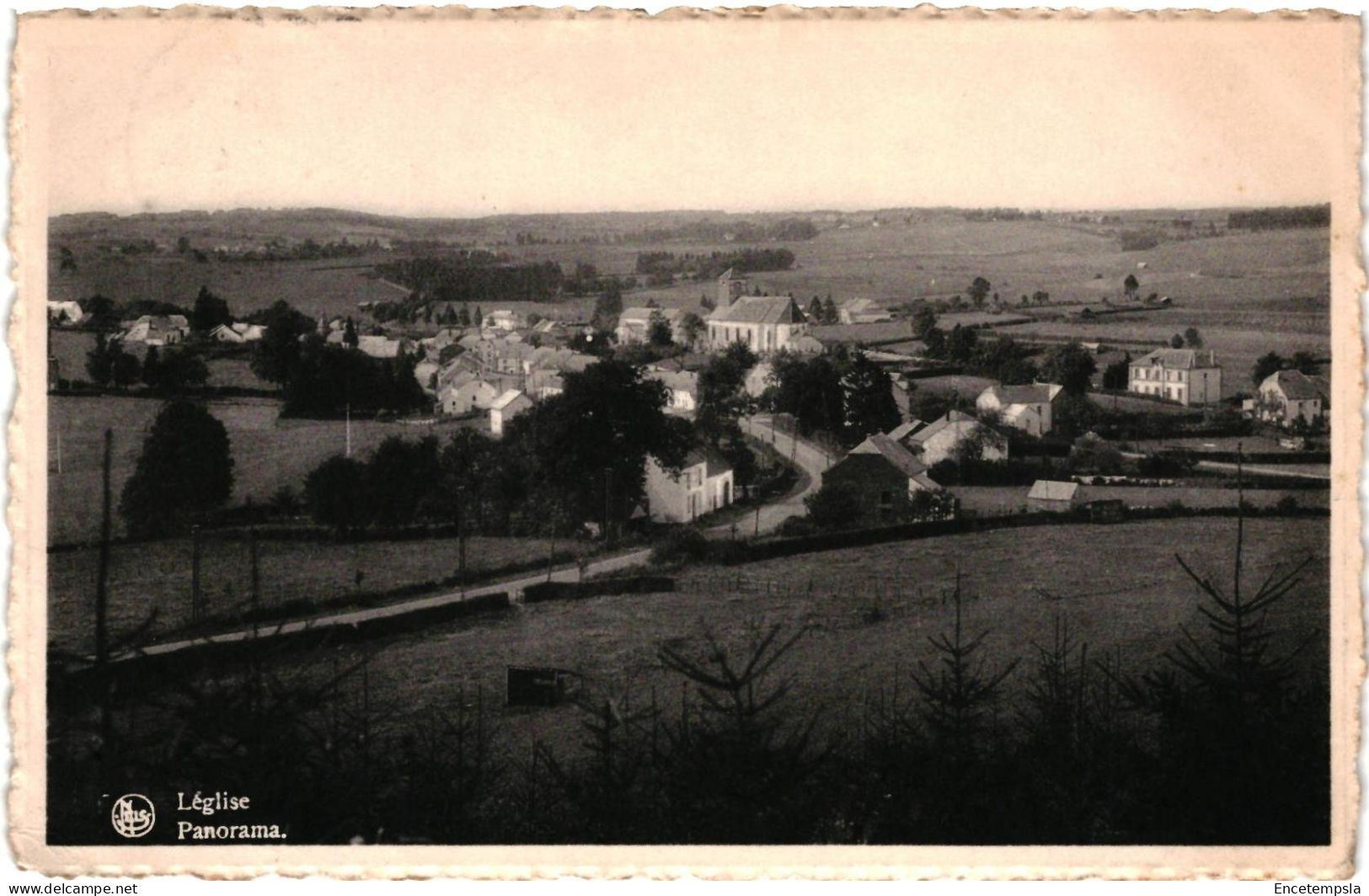 CPA  Carte Postale Belgique  Léglise Panorama 1948  VM106886