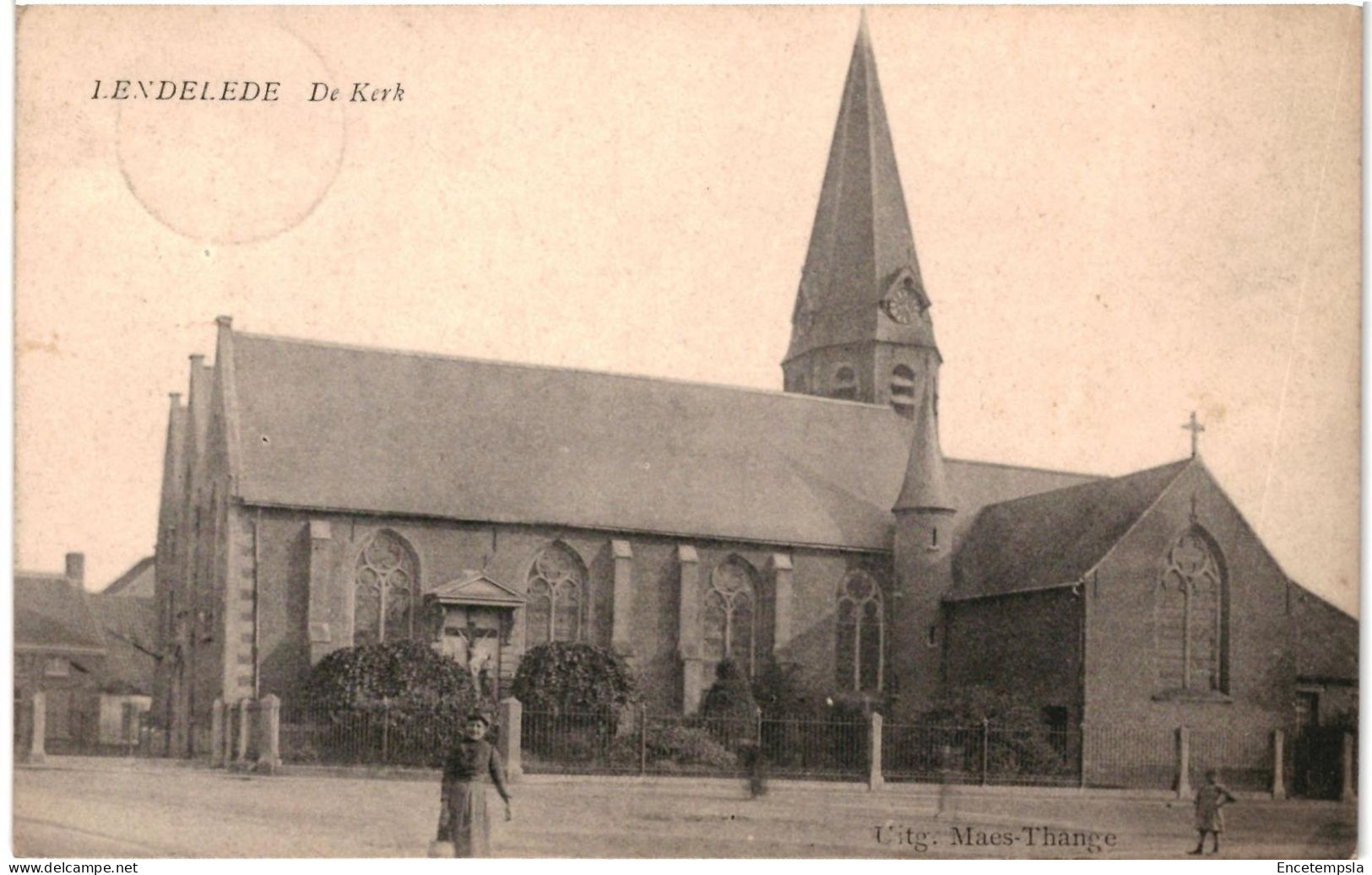 CPA Carte Postale Belgique Lendelede  de Kerk VM102368