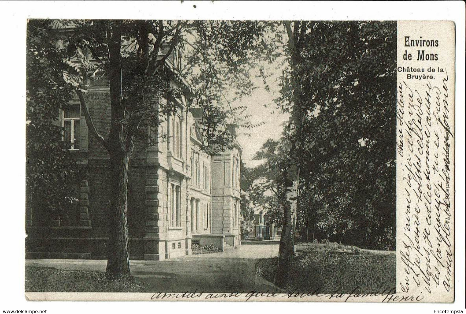 CPA-Carte Postale Belgique-Mons -Château de la Bruyère -1904  VM21758dg