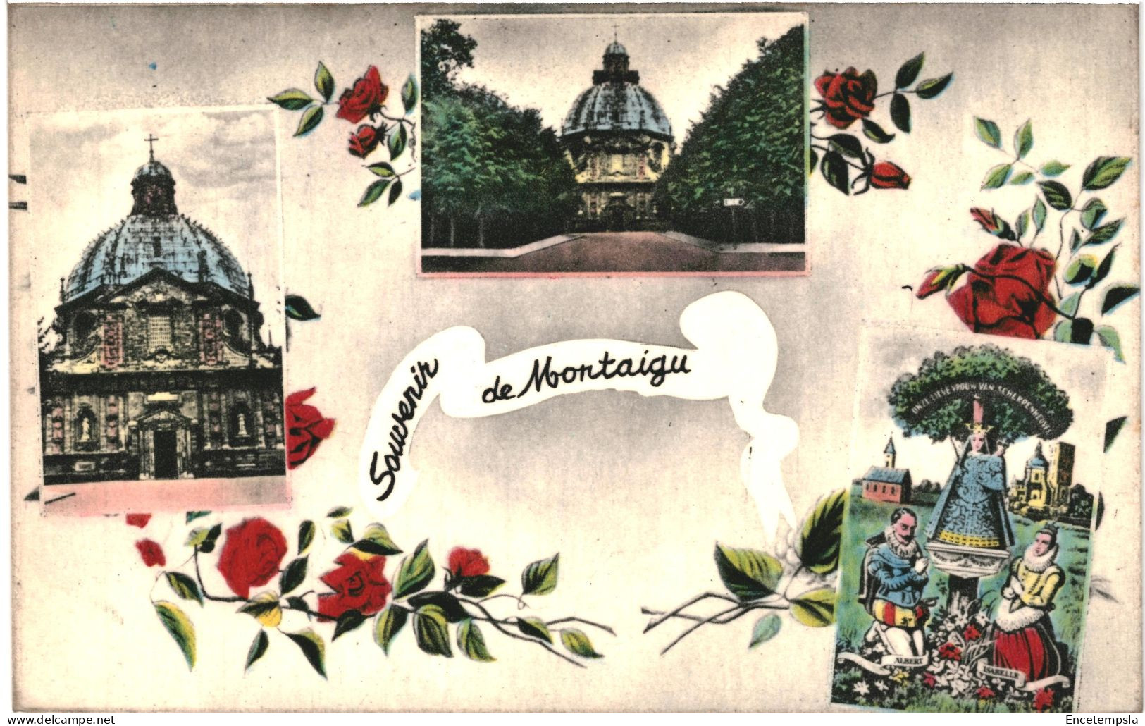 CPA  Carte postale Belgique Montaigu Souvenir de Montaigu  VM66094