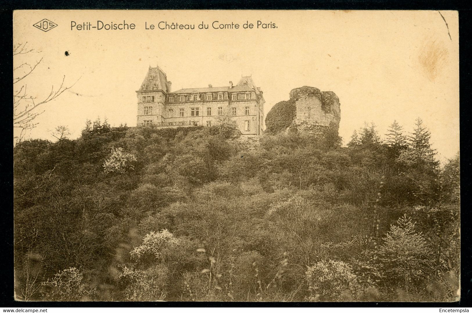 CPA - Carte Postale - Belgique - Petit Doische - Le Château du Comte de Paris (CP20327)