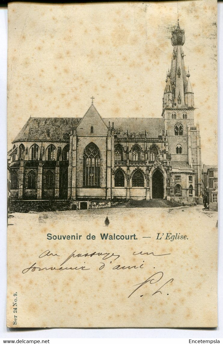 CPA - Carte postale - Belgique - Souvenir de Walcourt - L'Eglise - 1902 (AT16601)