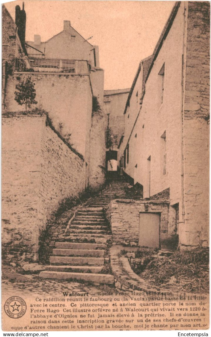 CPA  Carte Postale  Belgique Walcourt Ruelle Frère Hugo  VM88753