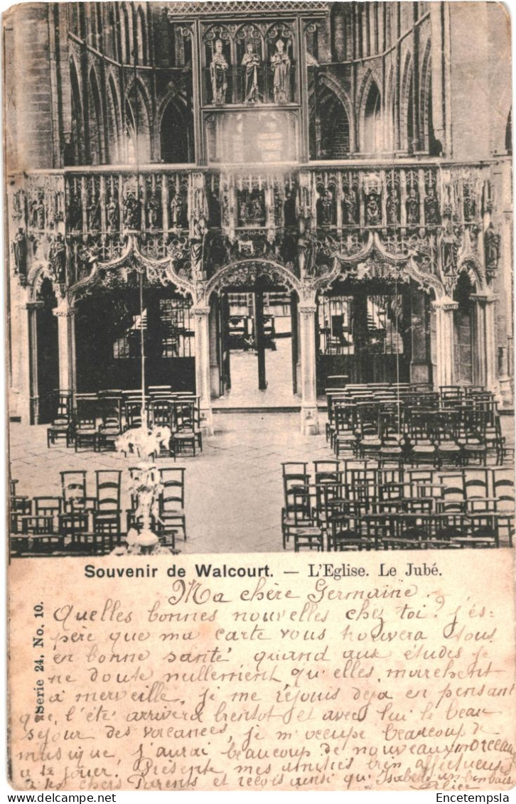 CPA Carte postale  Belgique Walcourt Souvenir Eglise le Jubé 1903 VM67071