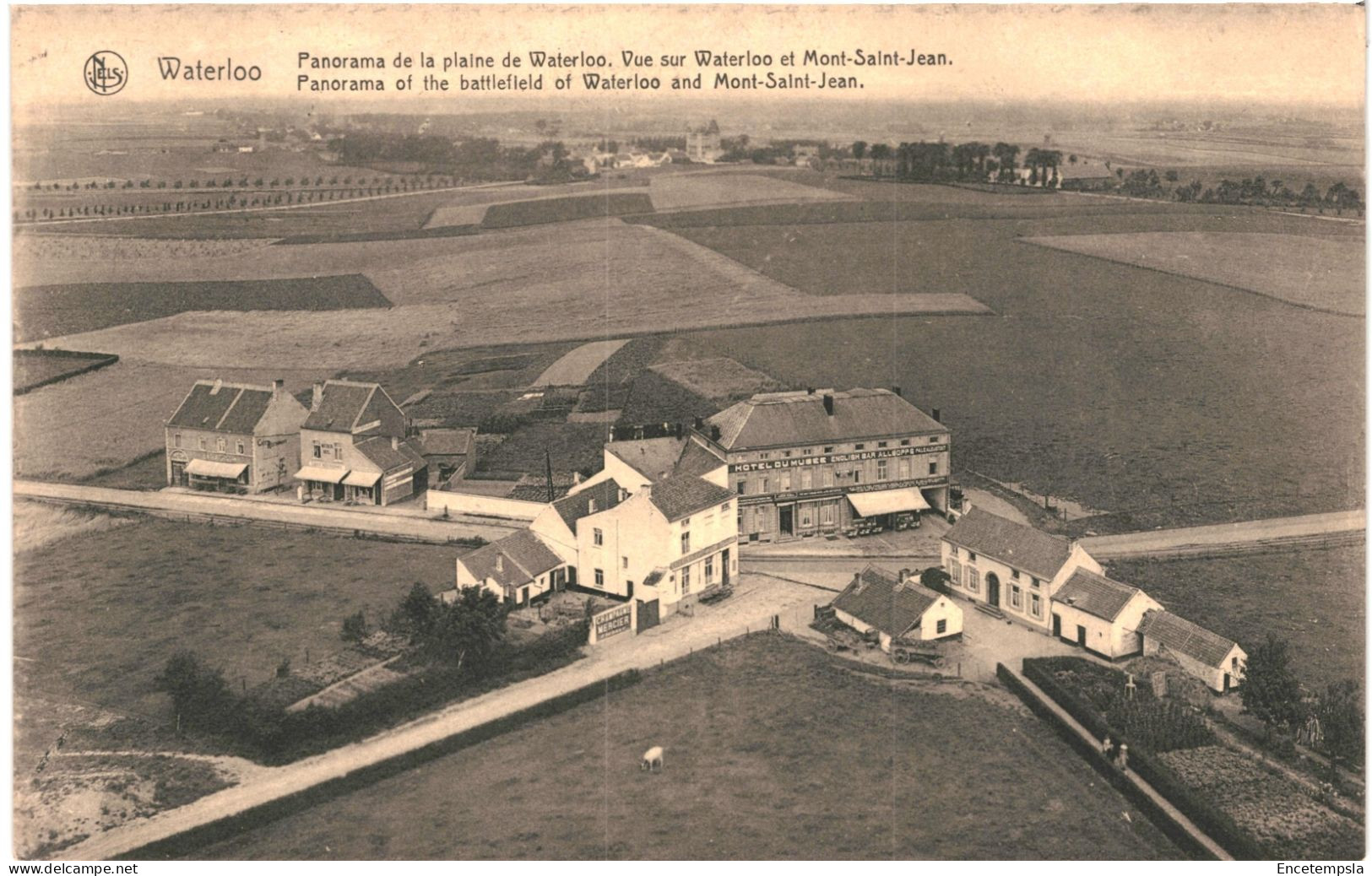 CPA Carte postale Belgique Waterloo Panorama de la Plaine de Waterloo  VM74044ok