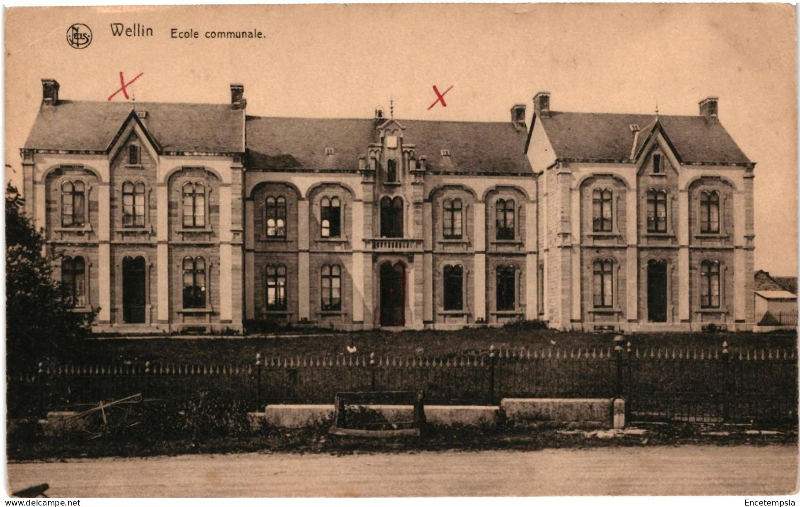CPA Carte postale Belgique  Wellin  Ecole communale   VM97935