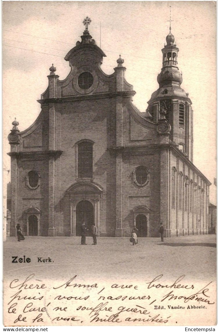 CPA  Carte Postale  Belgique Zele Kerk 1903   VM105715ok